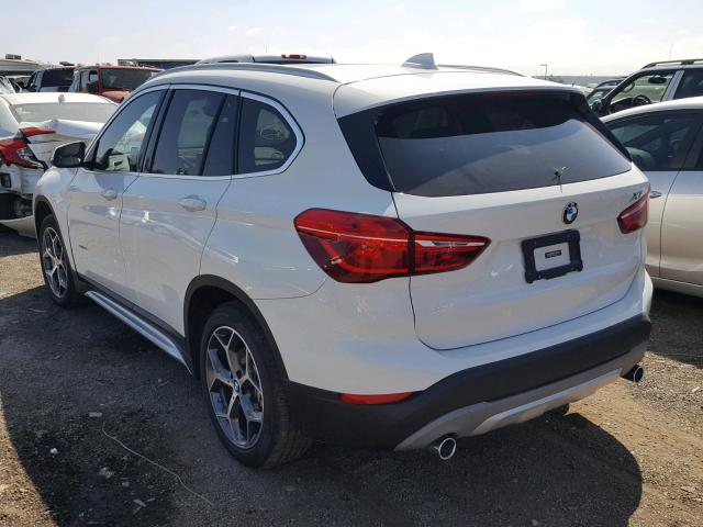 WBXHU7C33J5H39587 - 2018 BMW X1 SDRIVE2 WHITE photo 3