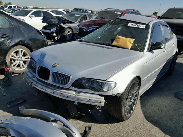 WBAEV33452KL55256 - 2002 BMW 325 I SILVER photo 2