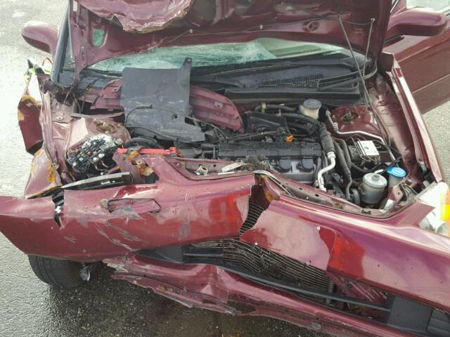 2HGES26773H532461 - 2003 HONDA CIVIC EX RED photo 7