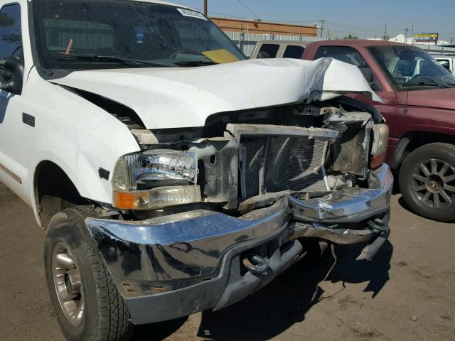 1FTNW21S7YEC67425 - 2000 FORD F250 SUPER WHITE photo 9