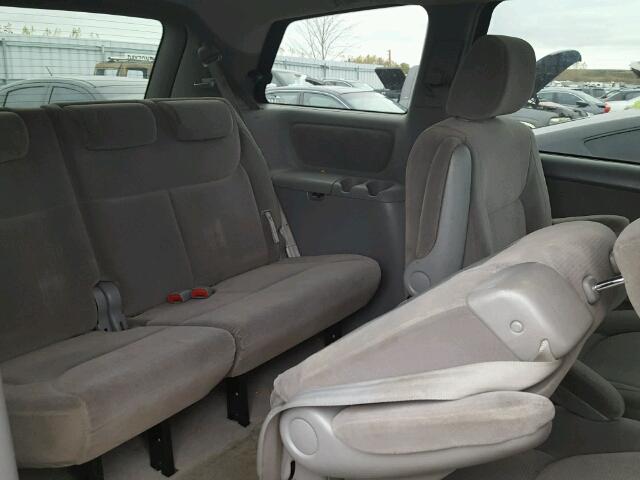 5TDBA23C14S000938 - 2004 TOYOTA SIENNA LE BEIGE photo 6