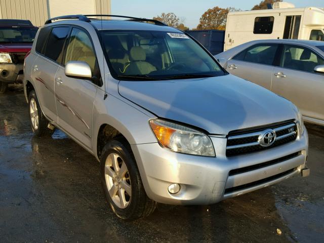 JTMZK31V075012952 - 2007 TOYOTA RAV4 LIMIT SILVER photo 1