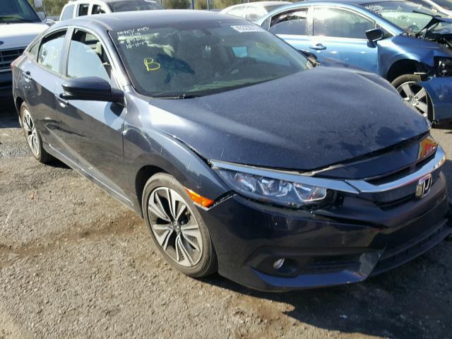 19XFC1F35GE005124 - 2016 HONDA CIVIC EX ლურჯი ფოტო 1