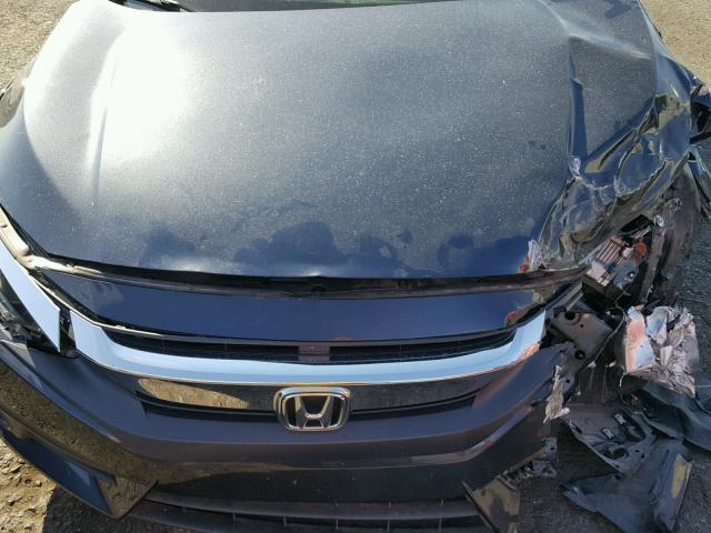 19XFC1F35GE005124 - 2016 HONDA CIVIC EX ლურჯი ფოტო 7