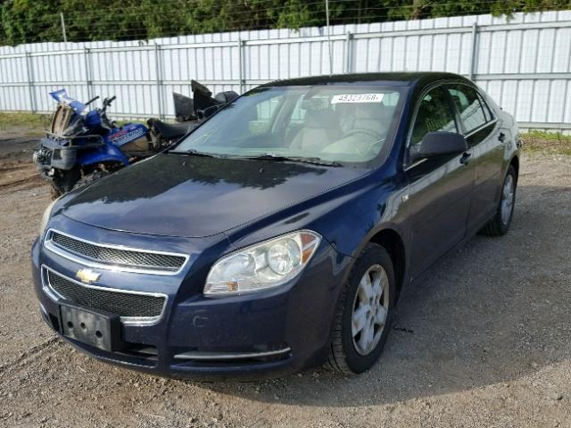 1G1ZG57B084214801 - 2008 CHEVROLET MALIBU LS Mavi foto 2