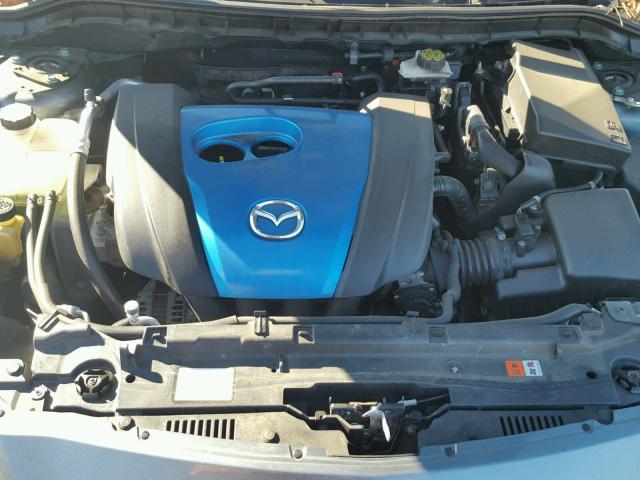 JM1BL1V73C1591824 - 2012 MAZDA 3 I TURQUOISE photo 7