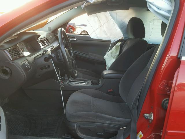 2G1WG5E38D1234654 - 2013 CHEVROLET IMPALA LT Красный фото 5
