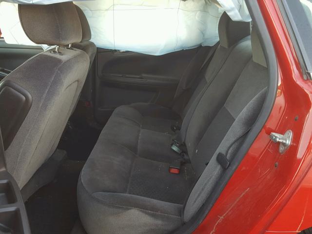 2G1WG5E38D1234654 - 2013 CHEVROLET IMPALA LT Красный фото 6