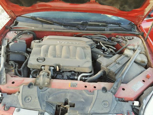 2G1WG5E38D1234654 - 2013 CHEVROLET IMPALA LT Красный фото 7