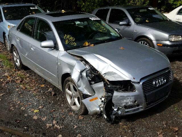 WAUDH78E77A020427 - 2007 AUDI A4 3.2 QUA SILVER photo 1