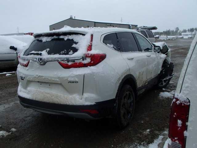 2HKRW2H8XHH123301 - 2017 HONDA CR-V EXL WHITE photo 4