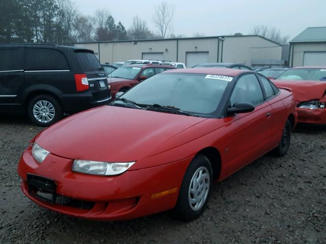 1G8ZN1283XZ265545 - 1999 SATURN SC1 RED photo 2