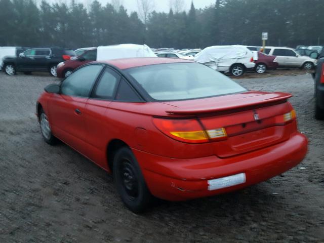 1G8ZN1283XZ265545 - 1999 SATURN SC1 RED photo 3