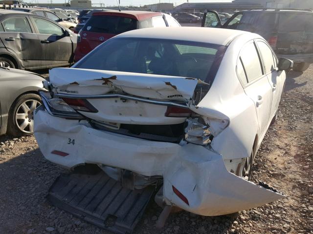 19XFB2F84EE043140 - 2014 HONDA CIVIC EX WHITE photo 4