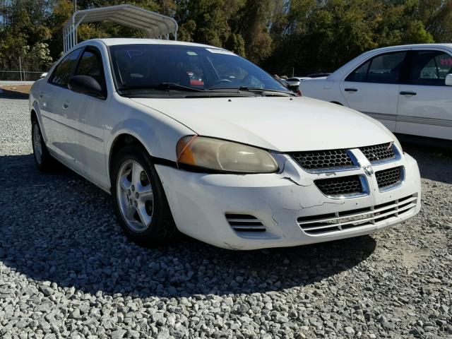 1B3EL46X04N308983 - 2004 DODGE STRATUS SX WHITE photo 1