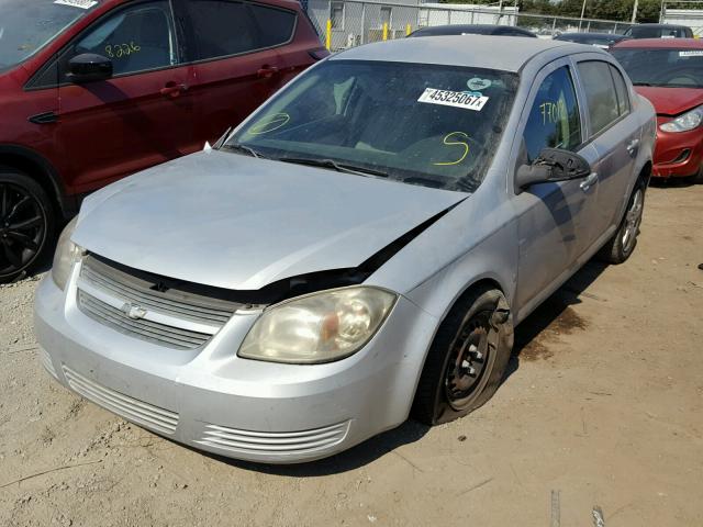 1G1AL58F387178983 - 2008 CHEVROLET COBALT LT SILVER photo 2