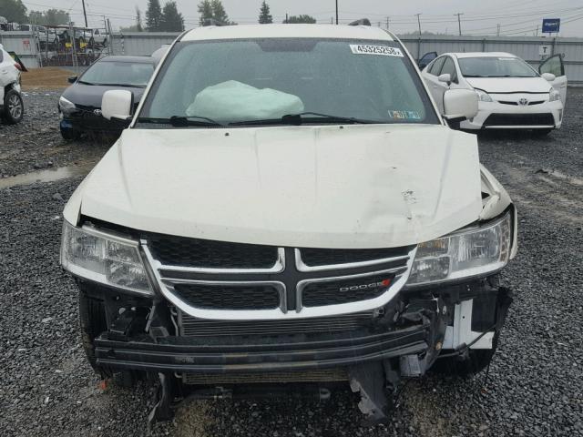 3C4PDDBG9CT397221 - 2012 DODGE JOURNEY SX WHITE photo 7