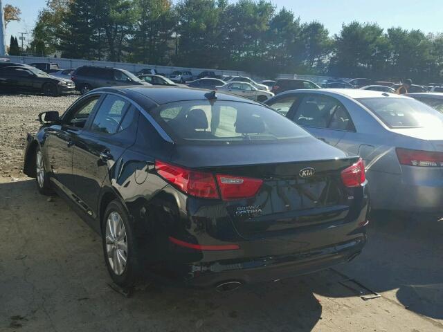 5XXGM4A72FG507155 - 2015 KIA OPTIMA LX BLACK photo 3