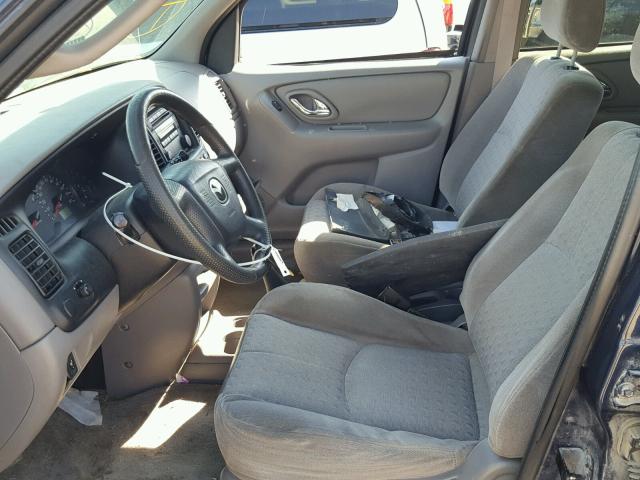 4F2YU06B12KM34306 - 2002 MAZDA TRIBUTE DX 蓝色 照片 5