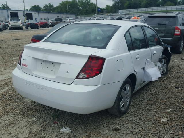 1G8AJ55F47Z156487 - 2007 SATURN ION LEVEL WHITE photo 4