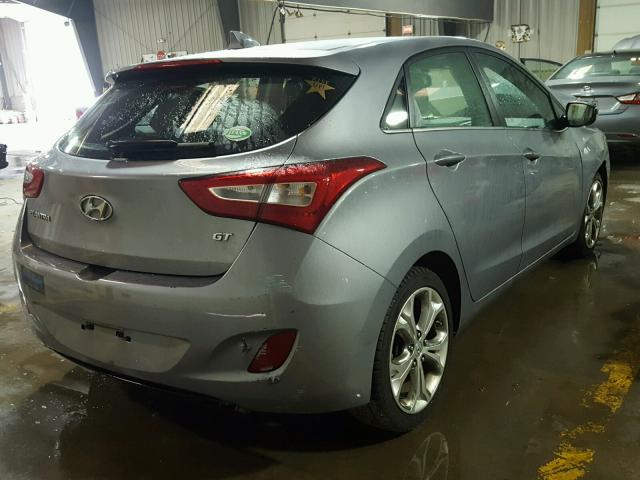 KMHD35LH9EU198029 - 2014 HYUNDAI ELANTRA GT CHARCOAL photo 4