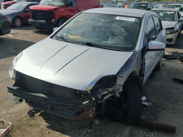 3N1AB6AP0BL604301 - 2011 NISSAN SENTRA 2.0 SILVER photo 2