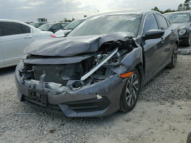 19XFC2F73HE036608 - 2017 HONDA CIVIC EX GRAY photo 2