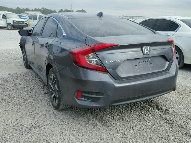 19XFC2F73HE036608 - 2017 HONDA CIVIC EX GRAY photo 3