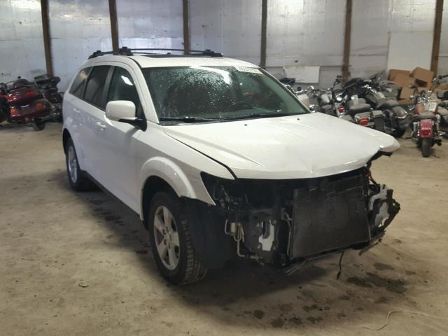 3D4PG5FV8AT277593 - 2010 DODGE JOURNEY SX WHITE photo 1