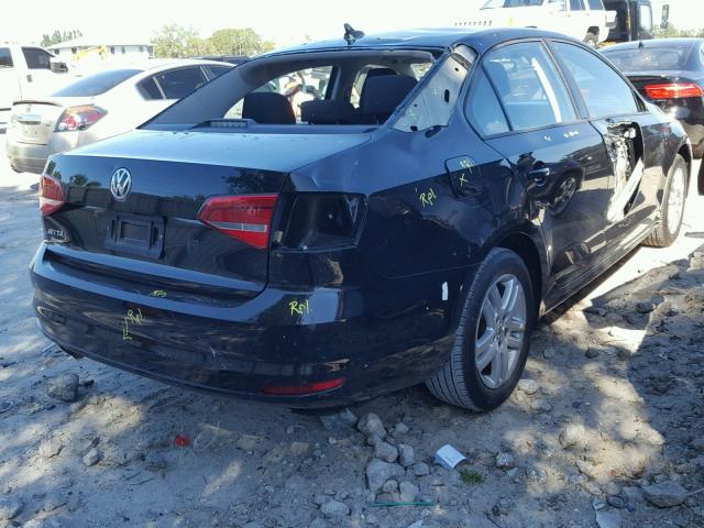 3VW2K7AJ8FM350708 - 2015 VOLKSWAGEN JETTA BASE 黑色 照片 4