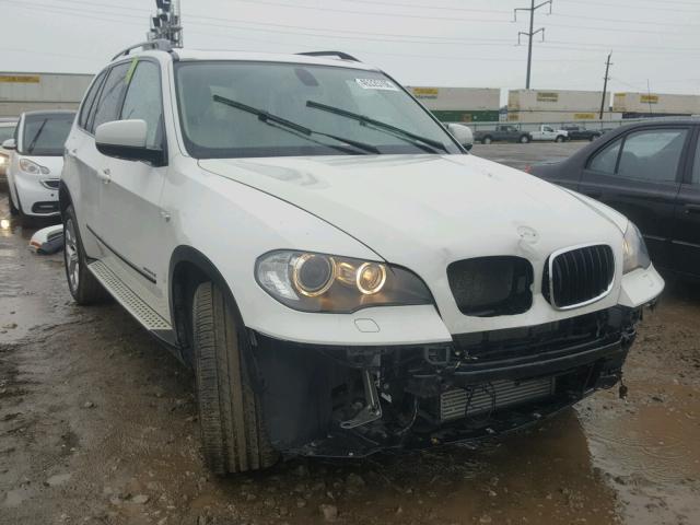 5UXZV4C57BL416599 - 2011 BMW X5 XDRIVE3 WHITE photo 1