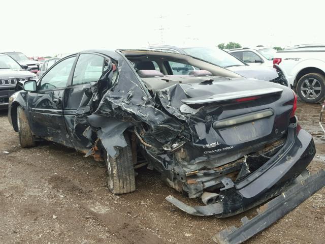 2G2WS522941136383 - 2004 PONTIAC GRAND PRIX შავი ფოტო 3