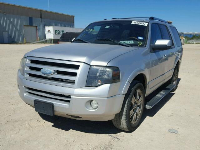 1FMJU1K56AEA29638 - 2010 FORD EXPEDITION SILVER photo 2