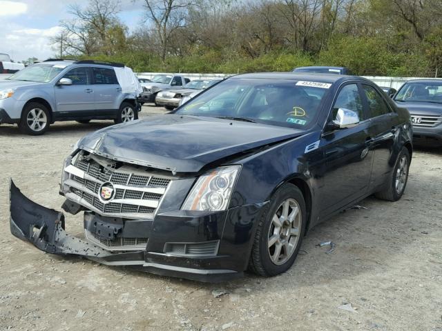 1G6DG577090128865 - 2009 CADILLAC CTS BLACK photo 2