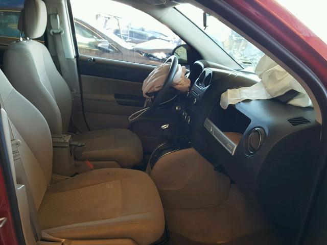 1C4NJCBA7ED749744 - 2014 JEEP COMPASS SP 红色 照片 5