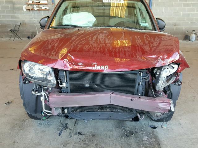 1C4NJCBA7ED749744 - 2014 JEEP COMPASS SP 红色 照片 9