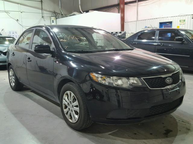 KNAFU4A29C5611865 - 2012 KIA FORTE EX BLACK photo 1