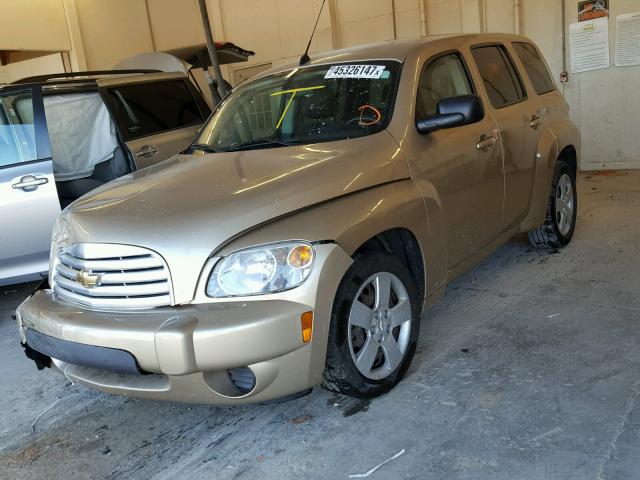 3GNDA13D18S556946 - 2008 CHEVROLET HHR LS GOLD photo 2