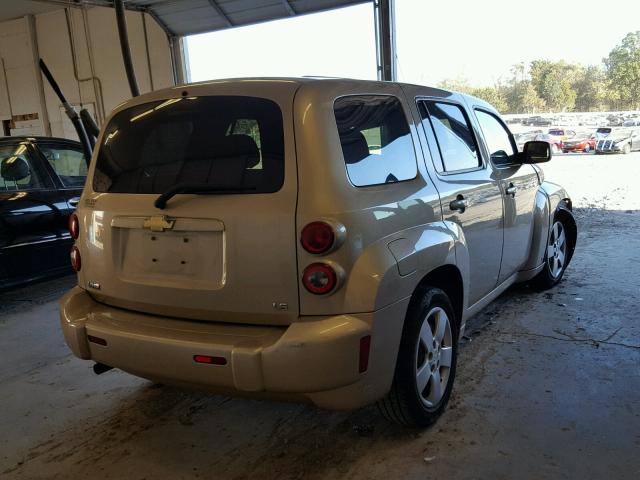 3GNDA13D18S556946 - 2008 CHEVROLET HHR LS GOLD photo 4