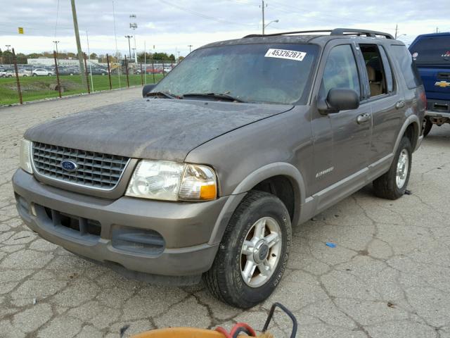 1FMZU73E52UC34234 - 2002 FORD EXPLORER X TAN photo 2