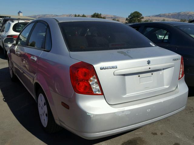 KL5JD56Z56K371881 - 2006 SUZUKI FORENZA SILVER photo 3