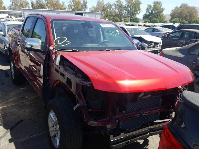 1GCGSCEN8J1143921 - 2018 CHEVROLET COLORADO L RED photo 1