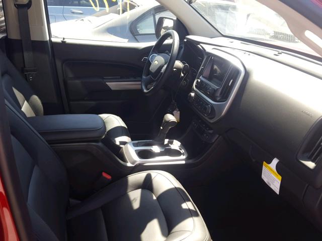 1GCGSCEN8J1143921 - 2018 CHEVROLET COLORADO L RED photo 5