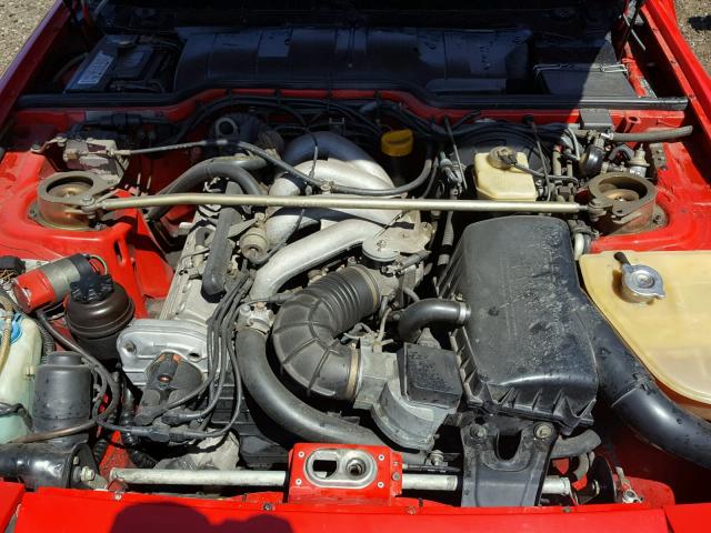 WP0AA0943GN452349 - 1986 PORSCHE 944 RED photo 7