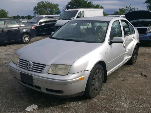 3VWRK69M01M202181 - 2001 VOLKSWAGEN JETTA GL SILVER photo 2