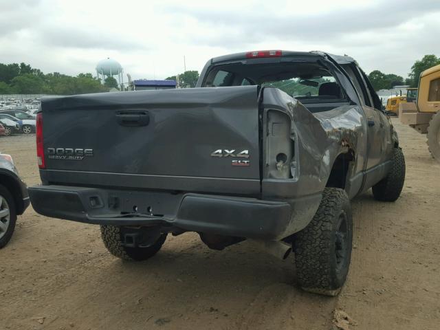 3D7KU28C33G776510 - 2003 DODGE RAM 2500 S ნაცრისფერი ფოტო 4