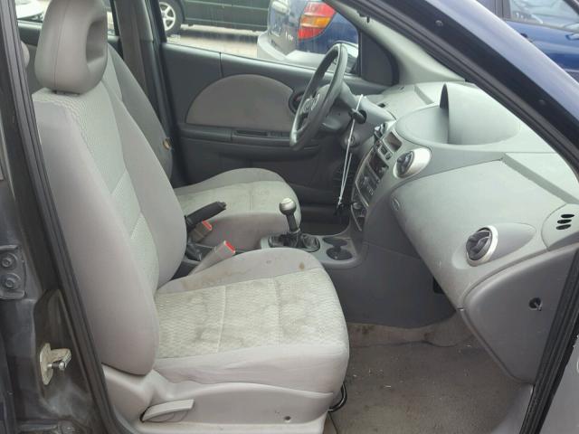 1G8AZ55FX7Z201201 - 2007 SATURN ION LEVEL BLUE photo 5