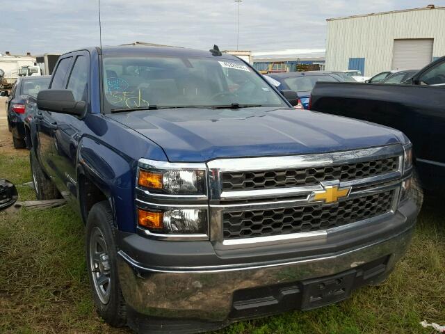 3GCPCPEH7FG535098 - 2015 CHEVROLET SILVERADO BLUE photo 1