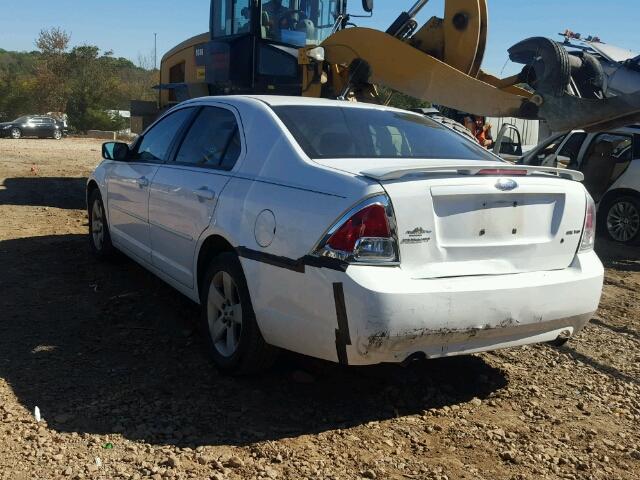 3FAHP07107R211681 - 2007 FORD FUSION SE WHITE photo 3