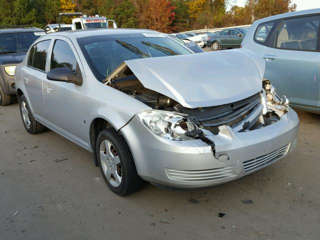 1G1AK55F577356902 - 2007 CHEVROLET COBALT LS SILVER photo 1